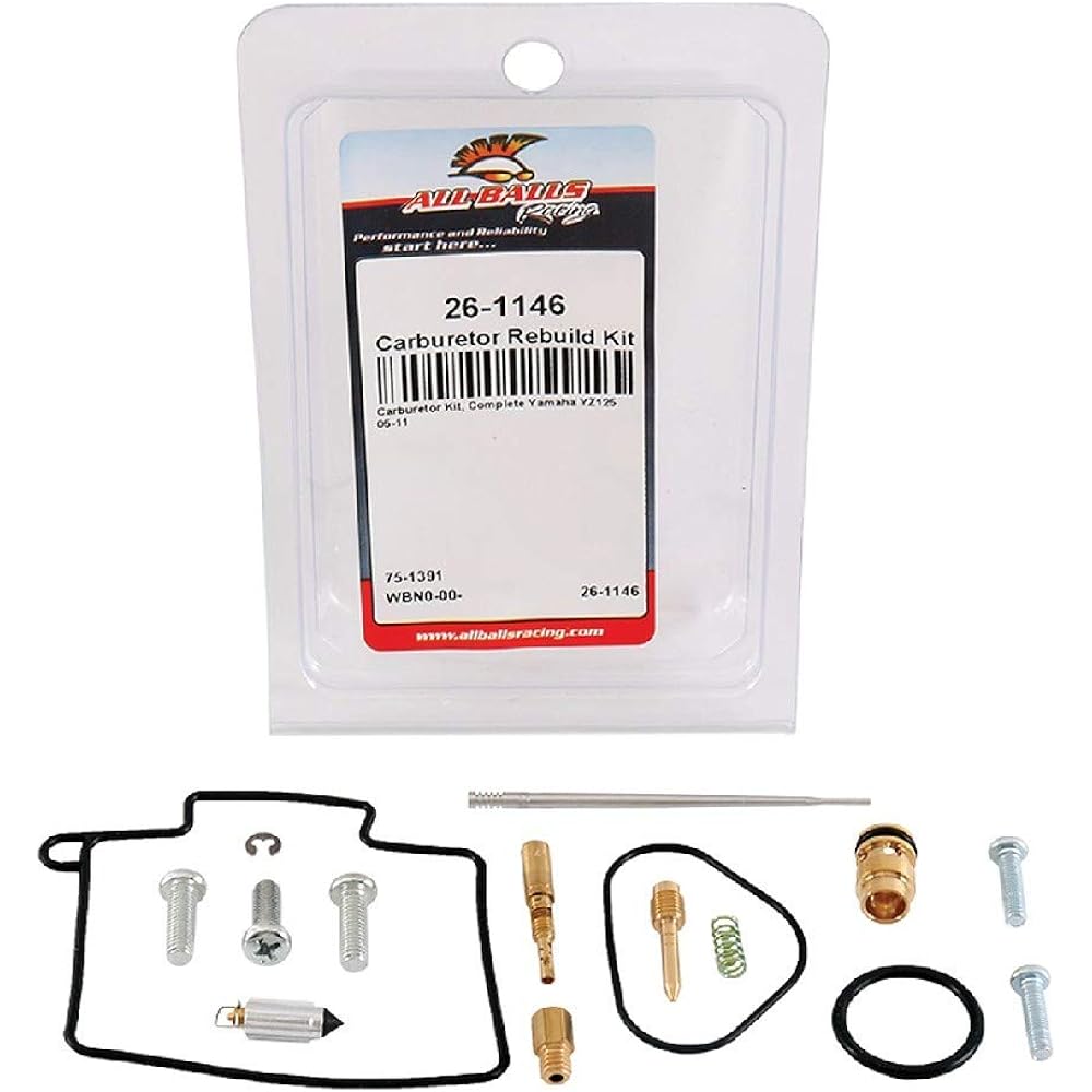 All balls 26 - 1146 Carburetor repair kit (26 - 1146 YAMAHA YZ125 2006 - 2011)