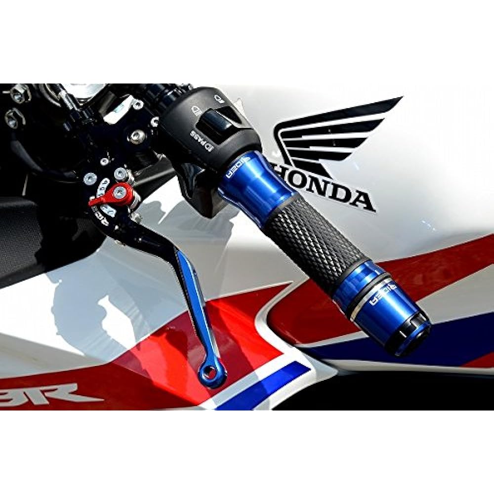 RIDEA SPINNER Handlebar End Middle Type Red [SSB-1B-M6-RD] PCX CBR250R(MC41) CBR400R CB400SF CBR600RR NC700S/X CBR1000RR CB1100 CB1300SF