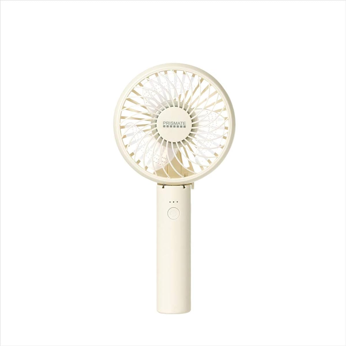 PRISMATE Silent Handy Fan with Aroma Tray (OW (Off White))