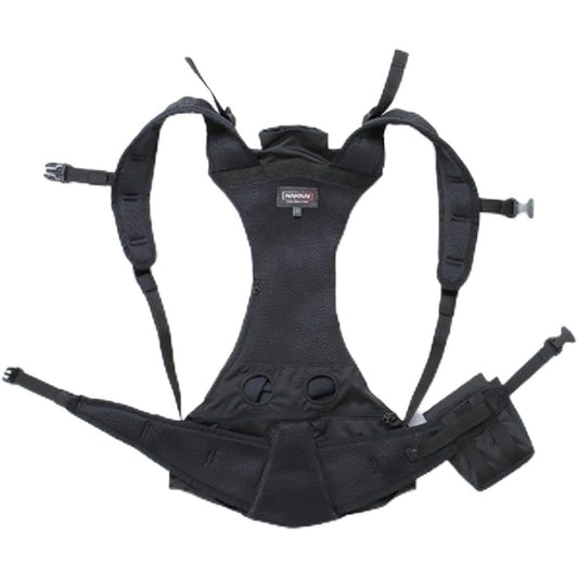 NANKAI Motorcycle Riders Air Conditioning Vest Black Size: F SDW-3063-BK-F