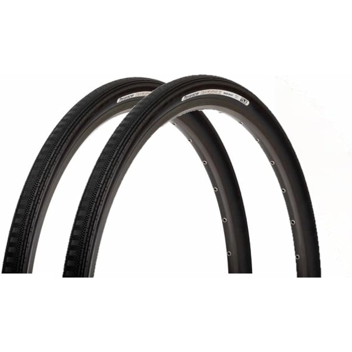 Panaracer 2 Piece Set Gravel King SS [700×38C] Black/Side Black F738-GK-SS-B