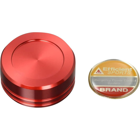 POSH Motorcycle Supplies Master Cylinder Cap NISSIN Inner Diameter 35mm Red 500153-02