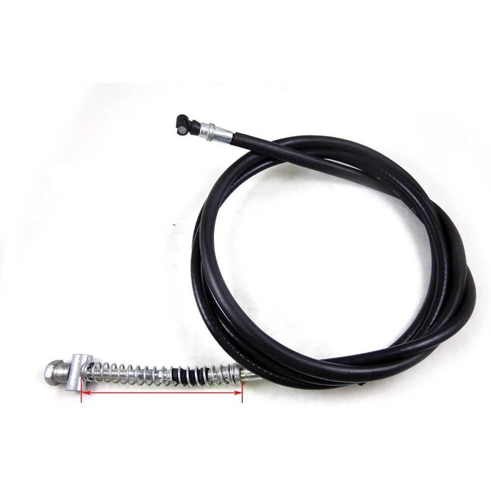 Kids ATV Parts 76.5" Rear Drum Brake Cable 50cc 125cc 150cc 250cc GY6 Chinese Scooter Moped Roketa Tao Johnway NST Bravo Geely TNG Boreem