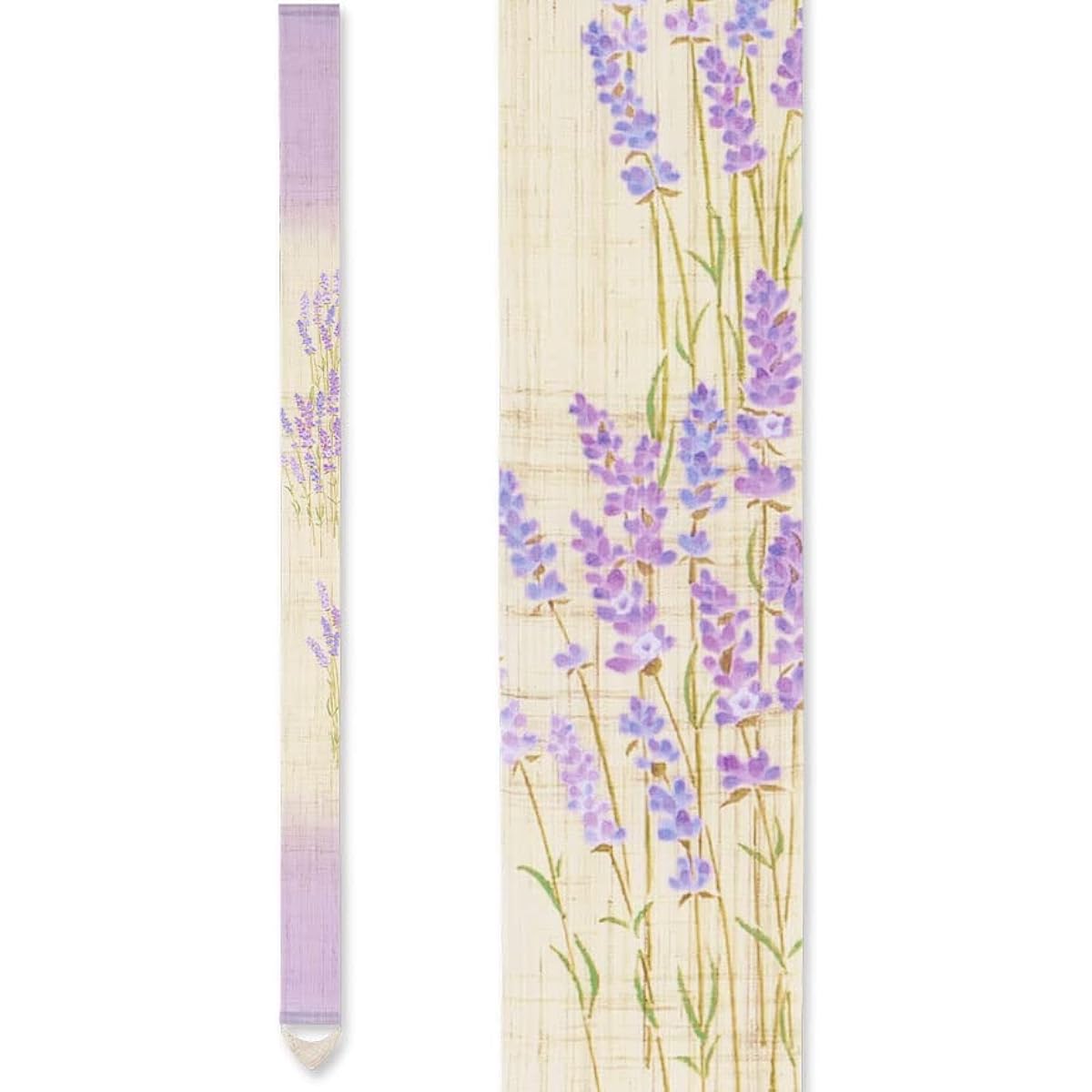 Thin tapestry "Lavender" 100% linen hand-dyed interior tapestry wall hanging summer