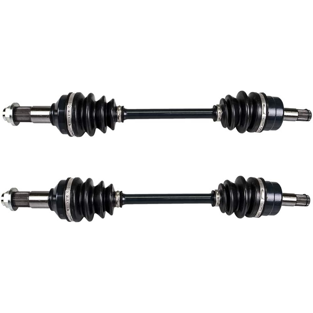 NICHE Front Left Right CV Axle Drive Shaft Assembly for 2014-2015 Yamaha Grizzly 28P-2510F-04-00 2BG-2518E-00-00 Pack of 2