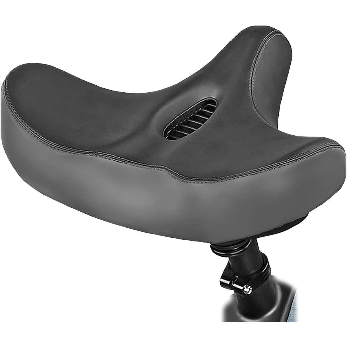 EnergyPower Bicycle Saddle "Rakuchin Wide-kun", Super Wide 32cm, Super Large, Fluffy Cushion, Saddle that Doesn't Hurt Your Butt, Big Size, Shock Absorption Damper, Ventilation, Hollow Design, Water Resistant, Mama's Chari/Electric Bicycle