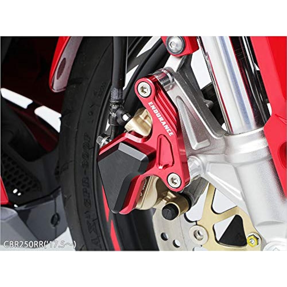 ENDURANCE CBR250RR Rebel 250 GB350 EH451K64A2 FR Caliper Guard Kit, Red