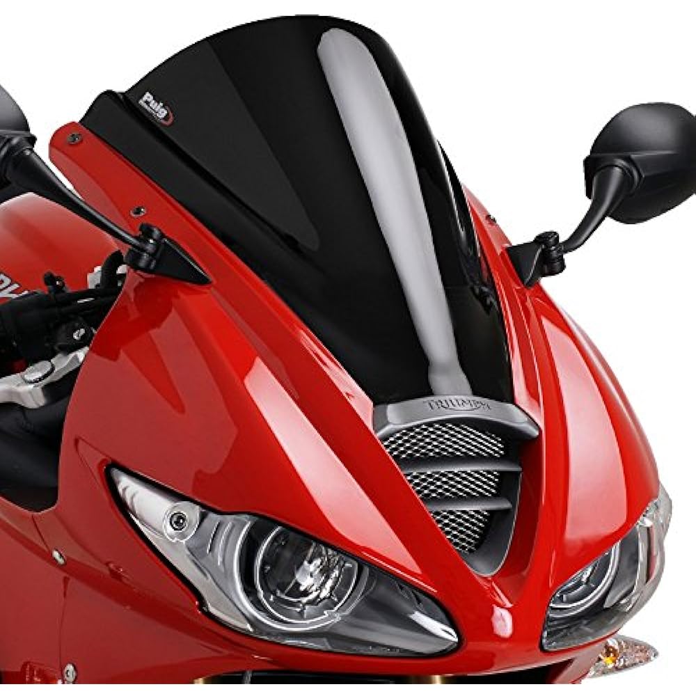 Puig: Racing Screen TRIUMPH DAYTONA 675 09'-11' Black puig-4939n
