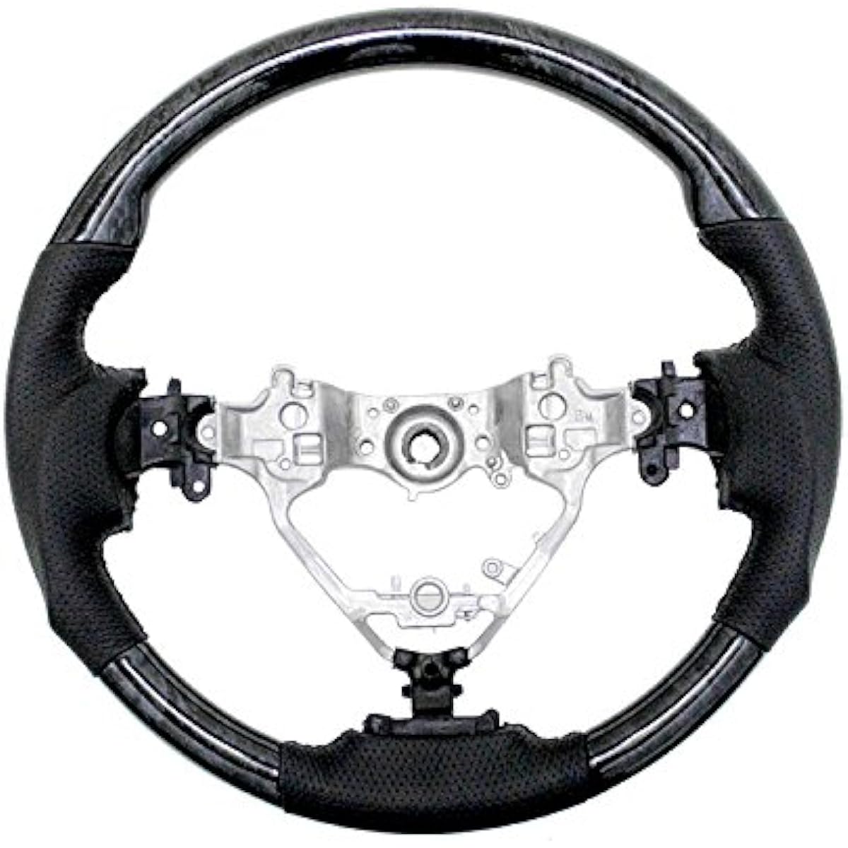 Noah Voxy FJ4475 Esquire 80 Series Harrier 60 Series Steering Handle, Black Wood Grain