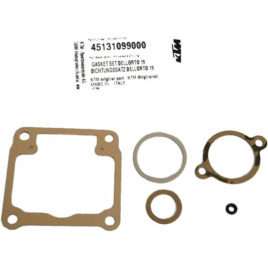 OEM KTM CARBORATOR Gasket Set Kit Dellorto 50 SX, 50 SX Pro SR 45131099000
