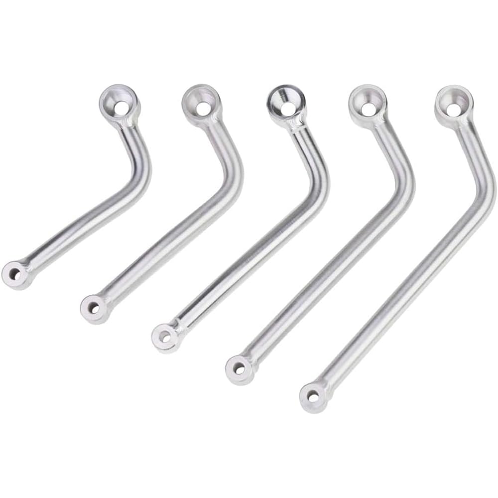NANKAI MSTL225FR-75 General Purpose Muffler Stay φ16 FR Type Silver