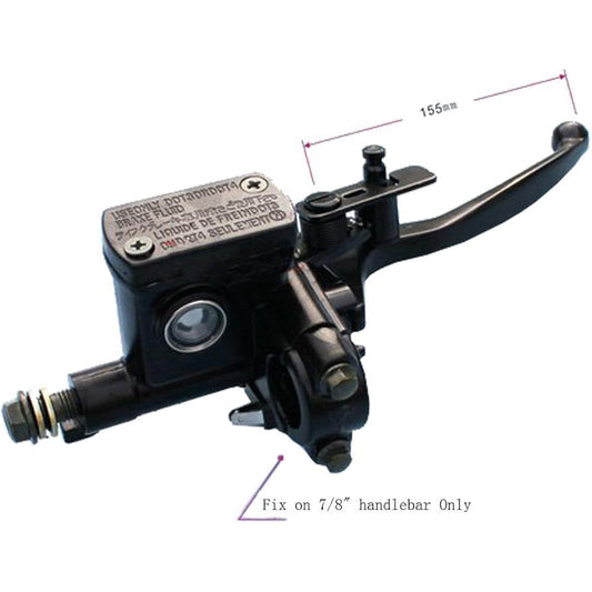 OuyFilters left Hydraulic Brake master cylinder lever 50 70 90 110 125CC ATV quad pit bike
