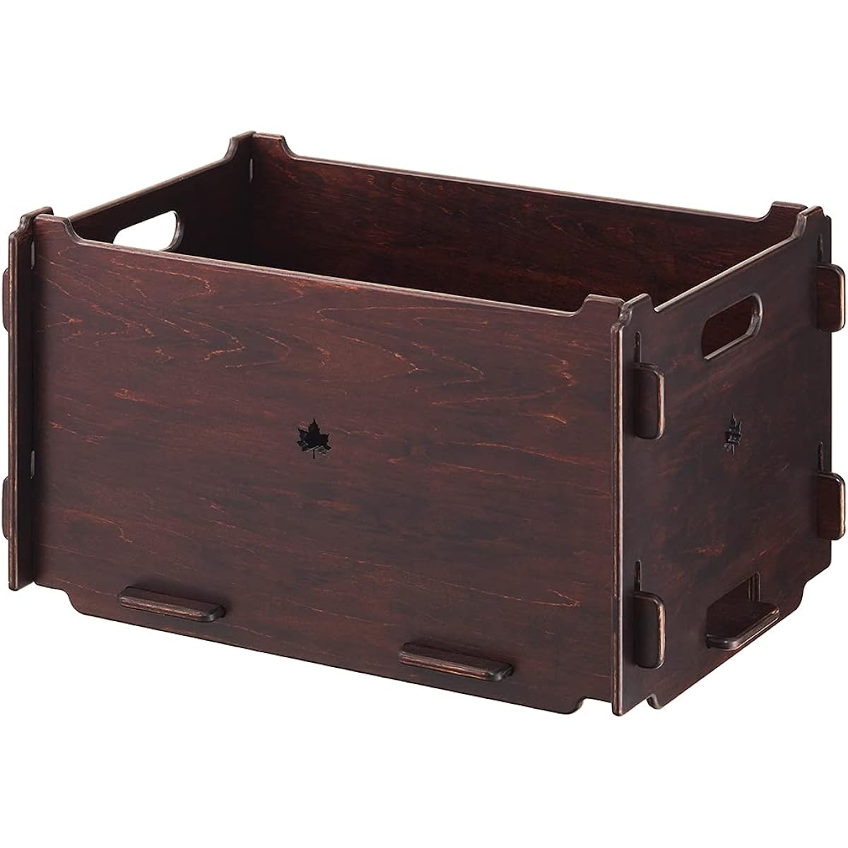 LOGOS Assem Wood Rack Box 73188058 Brown (Approx.) Width 56 x Depth 36 x Height 30 cm