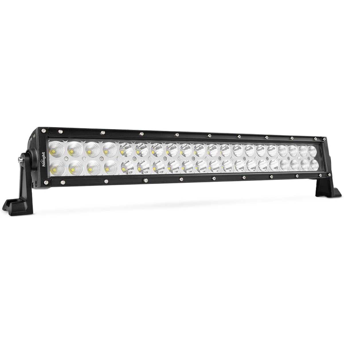 NILIGHT 22 inch 120W LED light bar flood spot combo work light light driving driving fog lamp offlight light SUV UTE ATV track 4x4 for boat