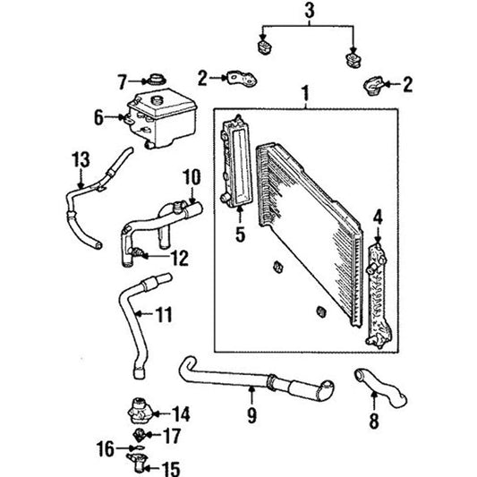 Ford F75Z-8555-AA Tube Asy