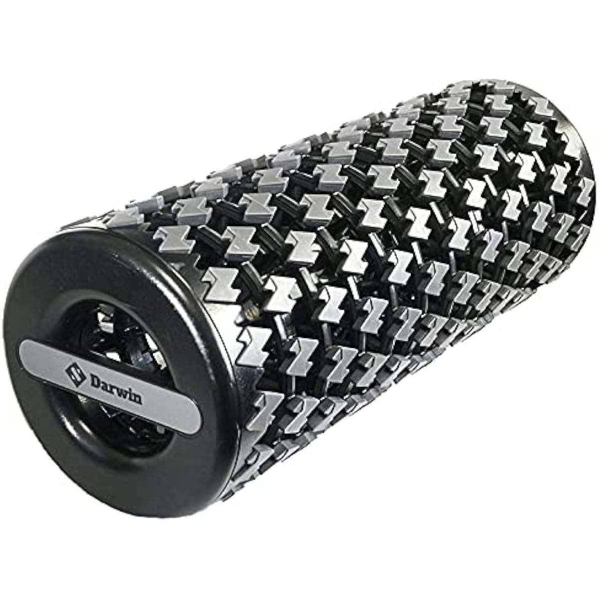 S.Darwin Foldable Compact Foam Roller SGS Product Certification Myofascial Release Pilates Stretching Tool Grid Foam Roller Yoga Pole Training Sports Fitness Massage Equipment Telescoping Shortening Foam Roller Japanese Instruction Manual Included (Black
