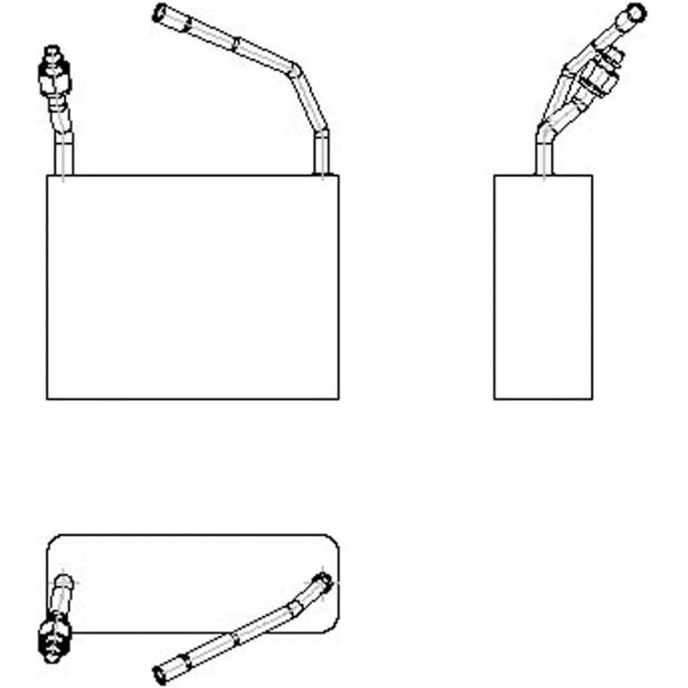 TYC 96038 JEEP WRANGLER replacement heater core