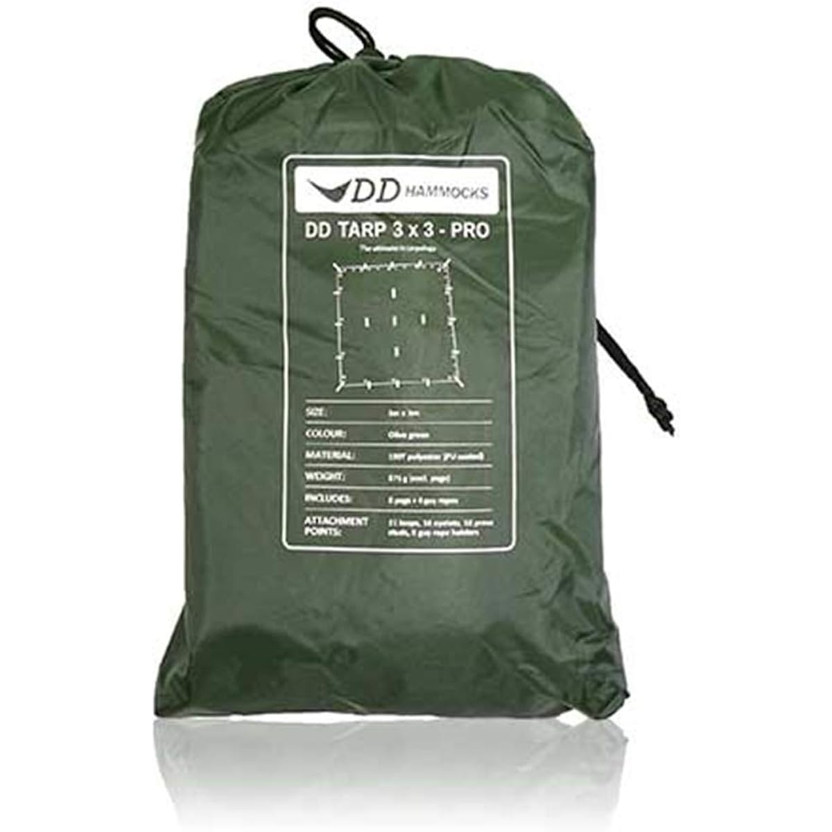 DD Tarp DD Tarp 3x3 - PRO - (Olive Green) [Parallel Import]