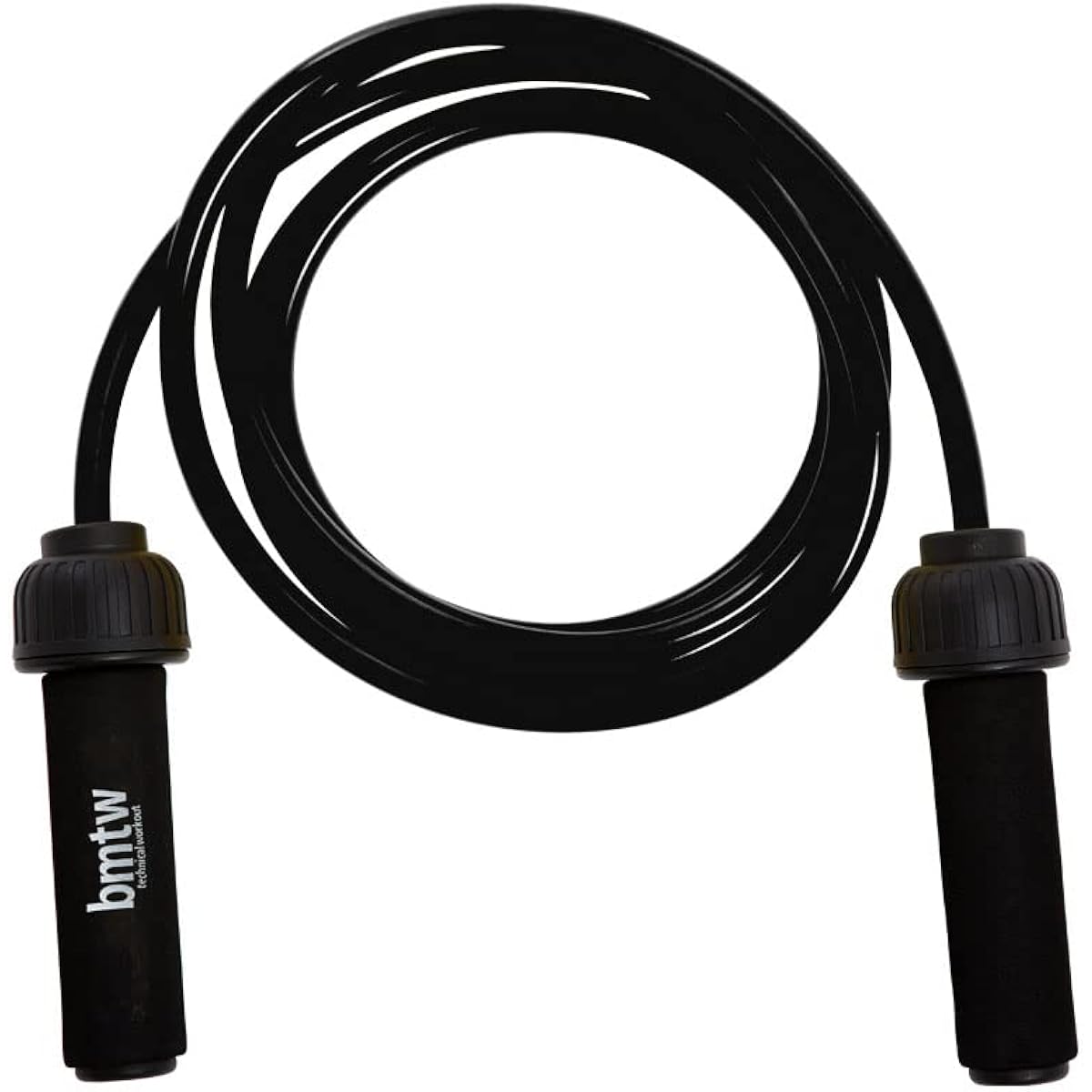 BODYMAKER Heavy Jump Rope (Black Approx. 500g) Jump Rope for Training Weight Training Weight Jump Rope