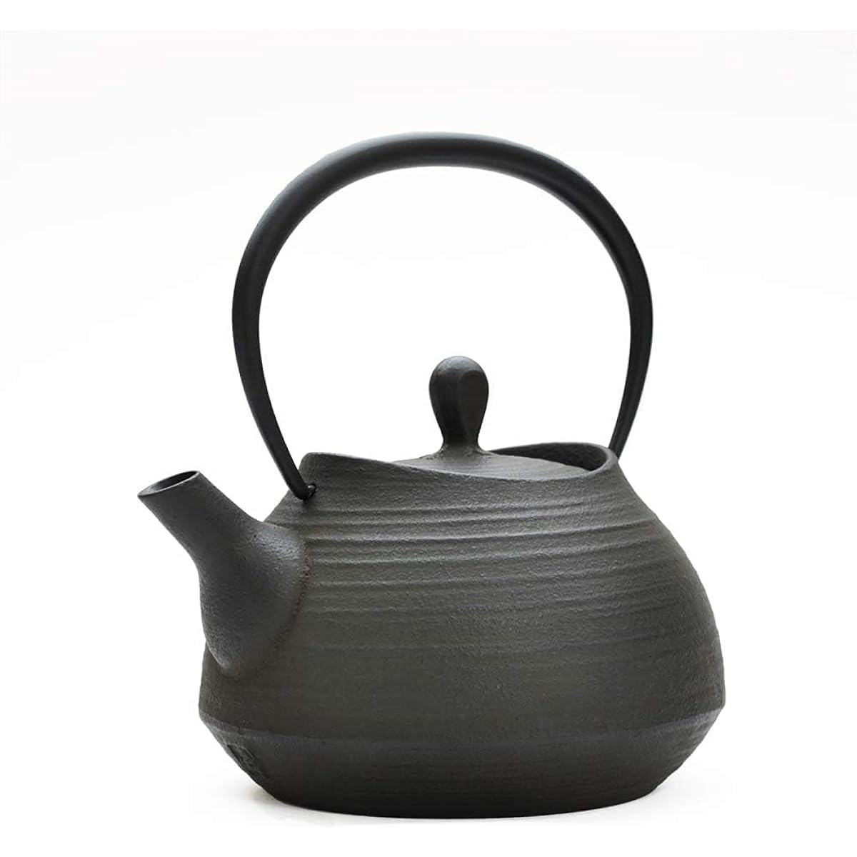 Ichikudo Nanbu Ironware Iron Kettle Brush Grain 0.6L - Kettle Hakeme 0.6L -