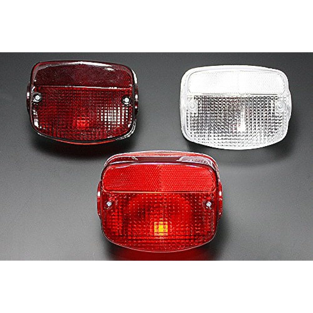 PMC (pi-emusi-) Motorcycle Tail Lamp Z1R/z400fx Tail Lamp , model: 81-4388, clear