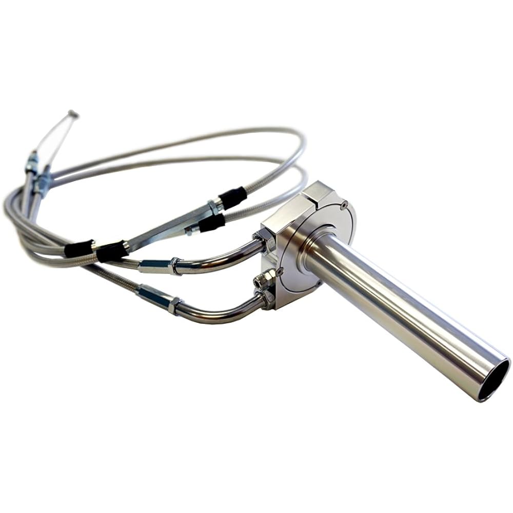 HK High Throttle Kit (High Throttle & Wire Set) [Mesh: 1100/1050mm for KAWASAKI ZEPHYR400Χ]