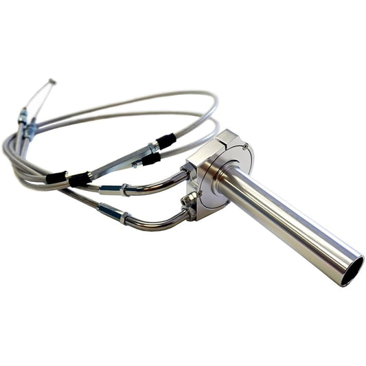 HK High Throttle Kit (High Throttle & Wire Set) [Mesh: 1100/1050mm for KAWASAKI ZEPHYR400Χ]