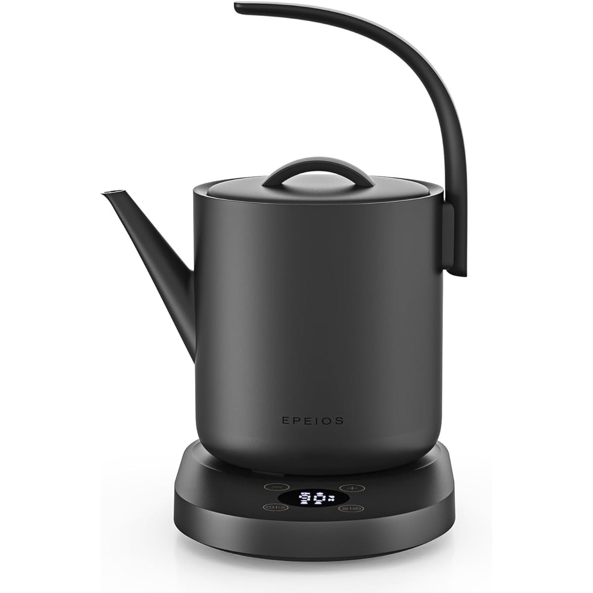 Epeios Electric Kettle Temperature Adjustment Kettle Electric 0.75L 1200W 1℃ Increment Adjustment/Heat Retention Function/Dry Cooking Prevention/PSE Certified Electric Pot Drip Kettle Pot Compact Easy to Clean