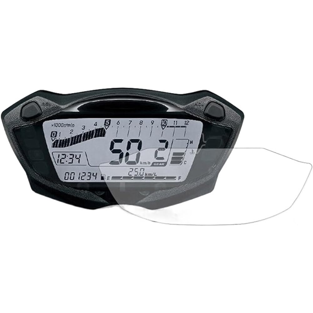 Fits for Suzuki SV650 V-STR&OM 17-on DL1000 V-STR&OM 650 1000 2017-2022 Motorcycle Instrument Dashboard Cluster Scratch Protection Film Protector Instrument (Color: 2PCS)