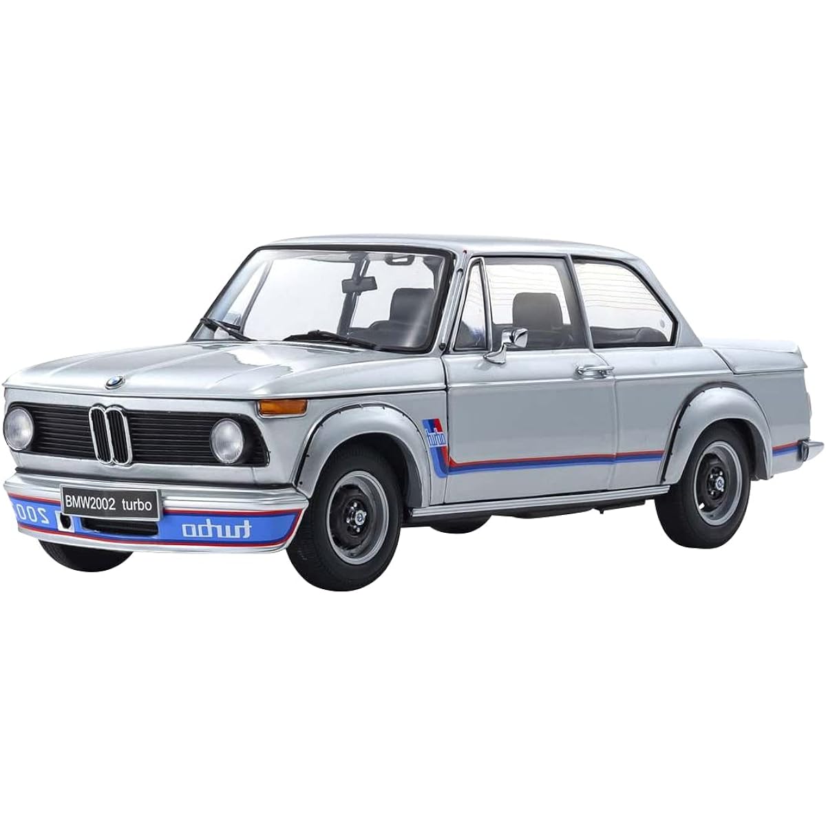 Kyosho Original 1/18 BMW 2002 Turbo Silver Finished Product KS08544S
