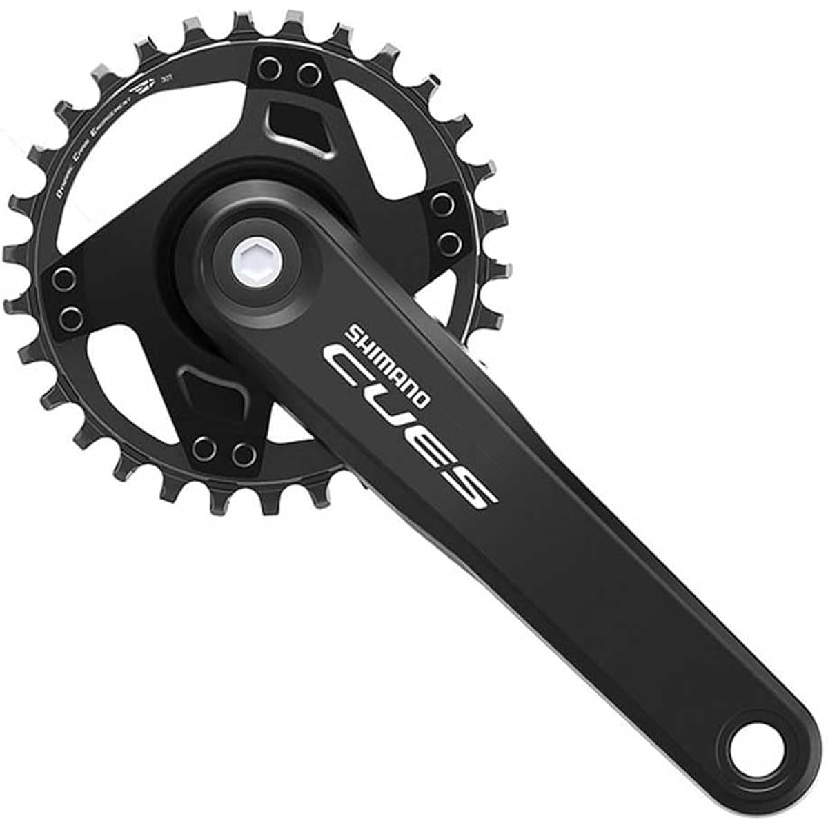 SHIMANO CUES Front Chainwheel FC-U4000-1 Without Chain Guard Crank Length/170mm 40T 9/10/11S EFCU40001CB0X