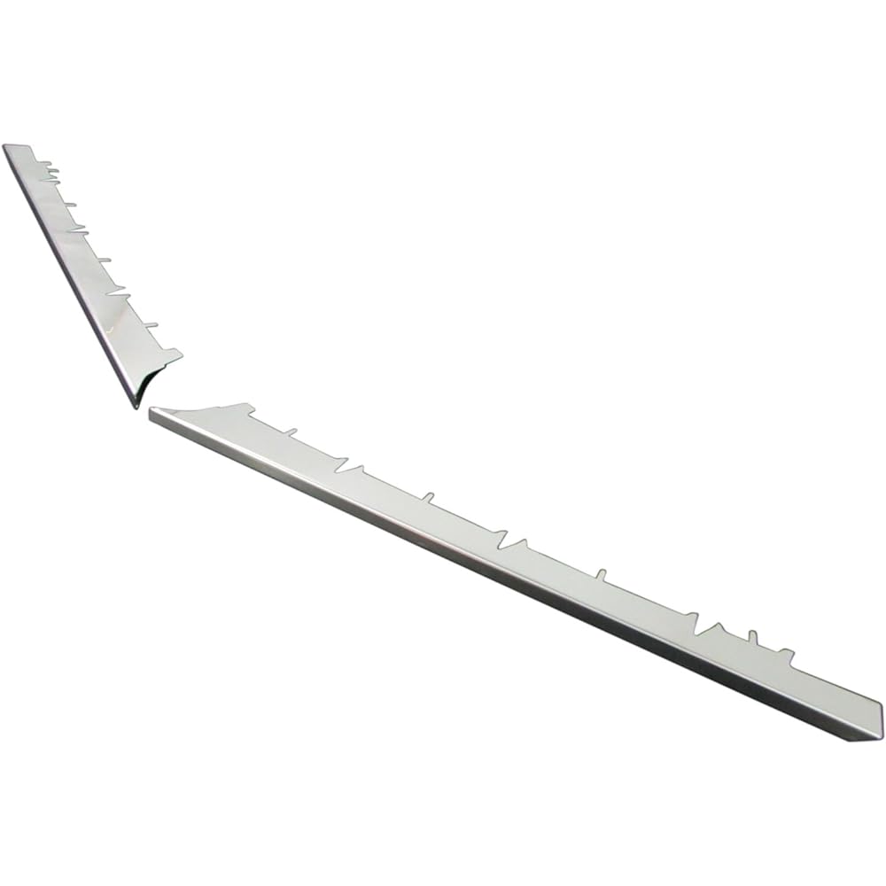 BRIGHTZ Lexus LS460 LS460L LS600h LS600hL Early Super Mirror Surface Stainless Plated Front Bumper Molding 2PC A Type [FBUM-MOL-002] LEXUS LS 460 600 460L 600h 600hL LS460 LS600 Hybrid Hybrid Long USF41 USF45 UVF45 USF46 US F40 UVF46 40 41 45 46 9160