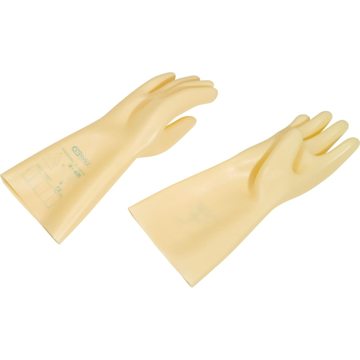KS TOOLS Insulated electrical protective glove white 9 117.1663