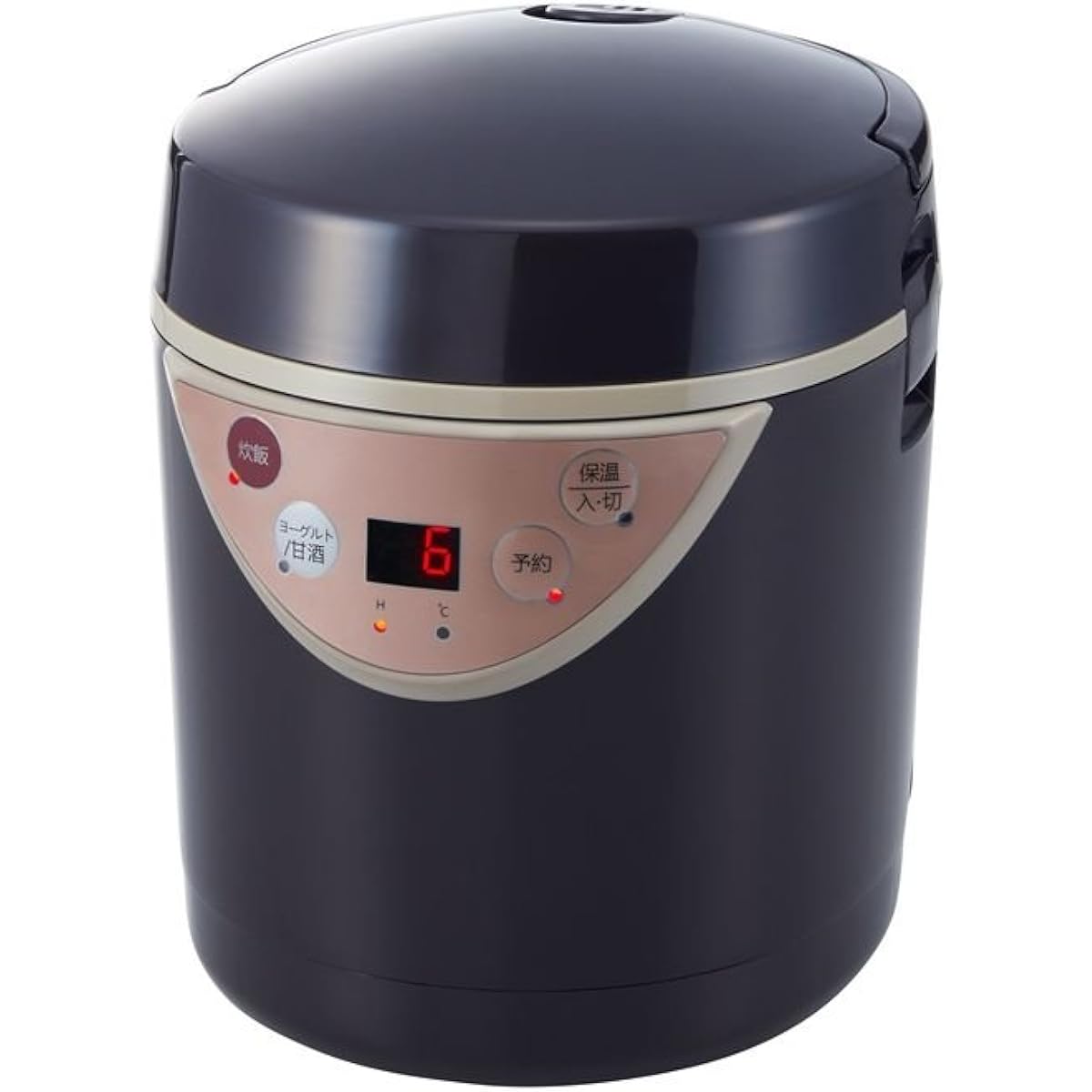 Mini rice cooker 0.5~1.5 cups [with fermentation function] Mini rice cooker Yogurt maker Amazake maker Recipe included LIVCETRA LRCT106T