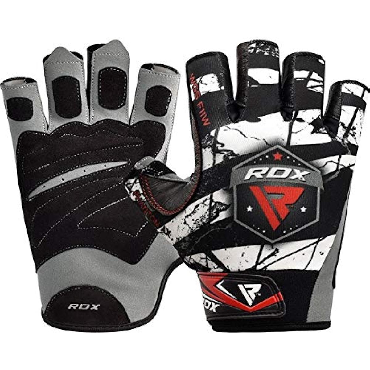 RDZG26942 RDX Camouflage Sim Training Gloves (White, M Size)