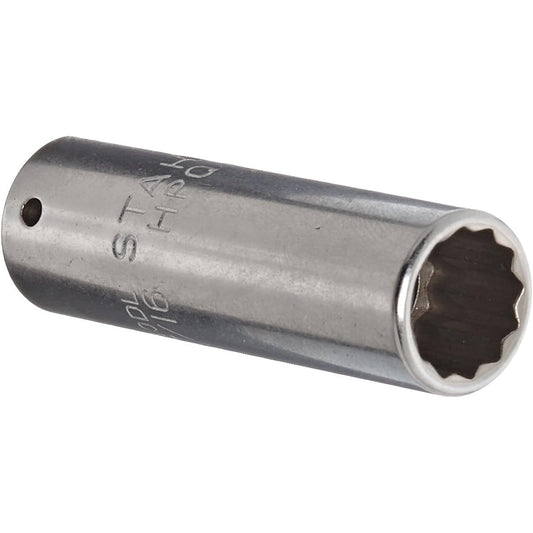 Stahlwille 40ADL-7/16 (1/4SQ) Deep Socket (12 Square)