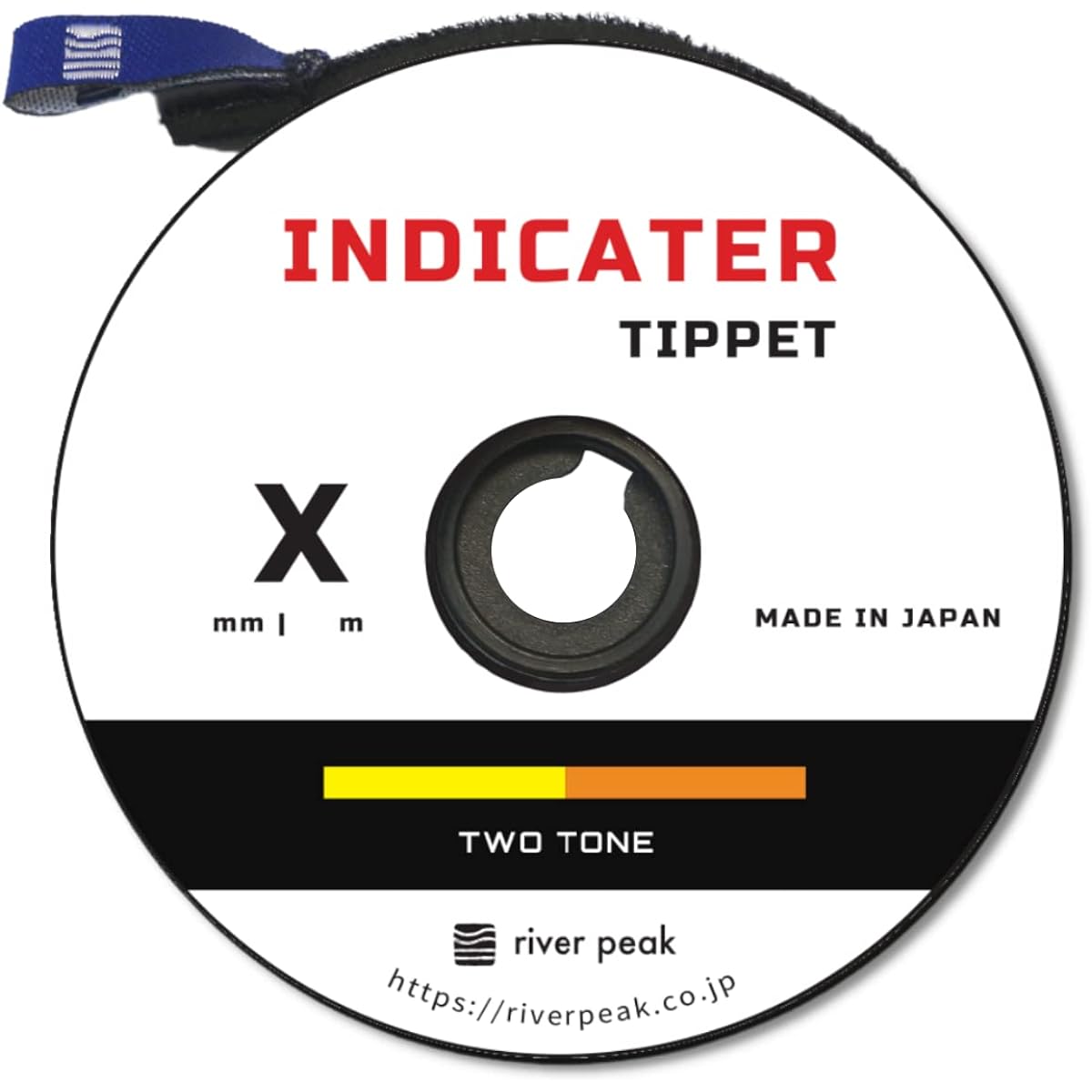 river peak indicator tippet 30m