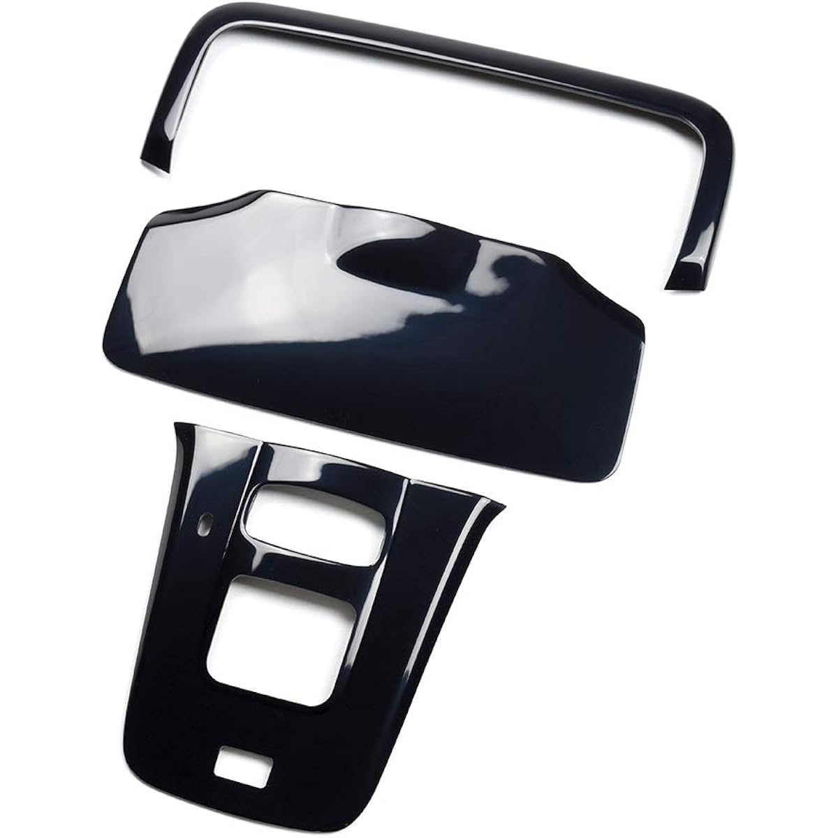 SecondStage Toyota Prius 50 Series Late Standard Car Overhead Console Panel Piano Black / T452BLK