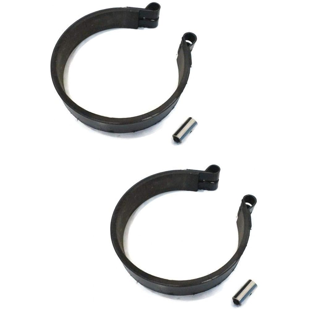 (2 packs) 4 -inch brake band with pin go -kart cartrogart mini bike ATV 4 inch