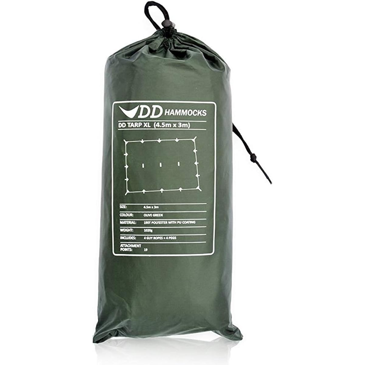 DD Hammocks DD Tarp XL (Olive Green) [Parallel Import]