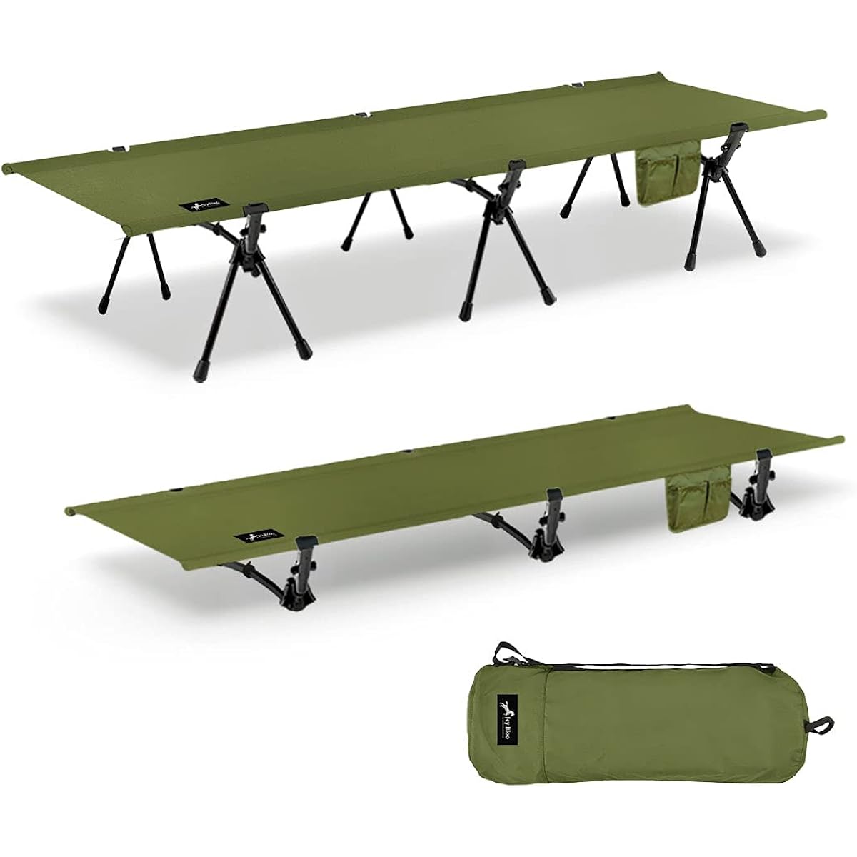 Jey Bloo 2way duralumin cot No.415 High-low switchable