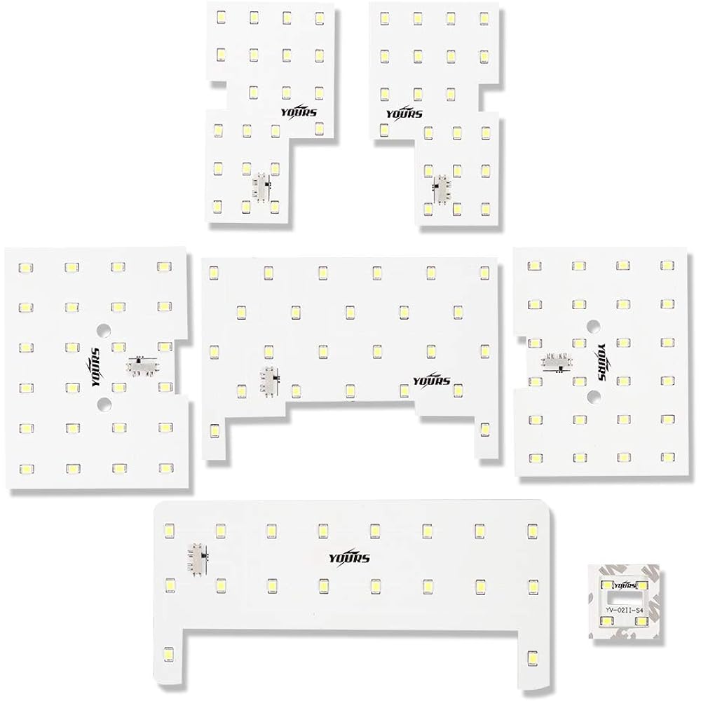 YOURS Toyota Noah Voxy NOAH VOXY 70 Series [B Set] (With dimming adjustment) [Large Dome Lamp Car] LED Room Lamp Set Specially Designed (Special Tool Included) room-noah-voxy-170-B [2]