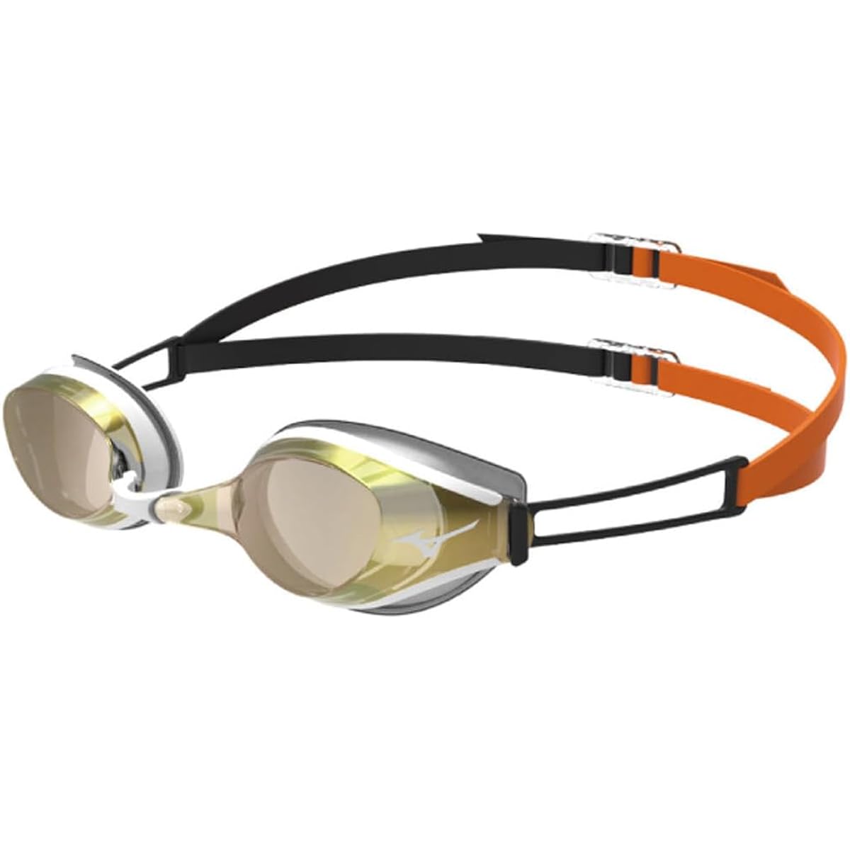 [Mizuno] Swimming Competitive Swimming Fitness Swimming Goggles Unisex Limited Edition Goggles (Cushion Type) [FINA Approved] N3JE4036 85: Light Smoke x Brown Mirror