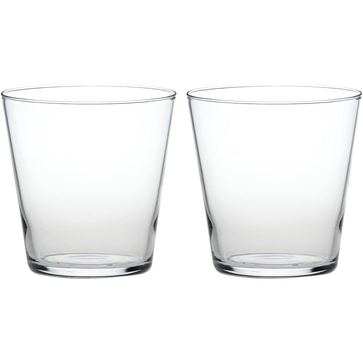 Toyo Sasaki Glass Rocks Glass, Thin 340ml, Set of 2 x 24 (Sold in Case), Durable Tempered Glass, Unbreakable, Shochu Glass, Whiskey Glass, Made in Japan, Dishwasher Safe, Cup G101-T291