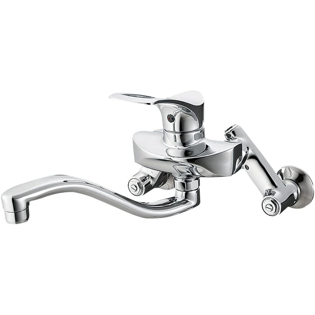 Sanei Faucet Manufacturing Design Faucet Series [COULE] Single One Hole Spray Mixing Faucet for Kitchen K1712A-3U