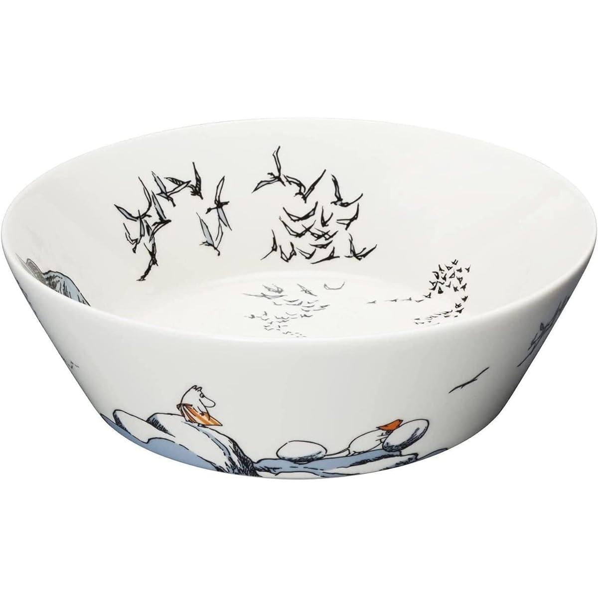 [Regular Imported Product] Arabia Moomin (Moomin by ARABIA) Serving Bowl Dish 23.5cm True to It's Origin 1024981