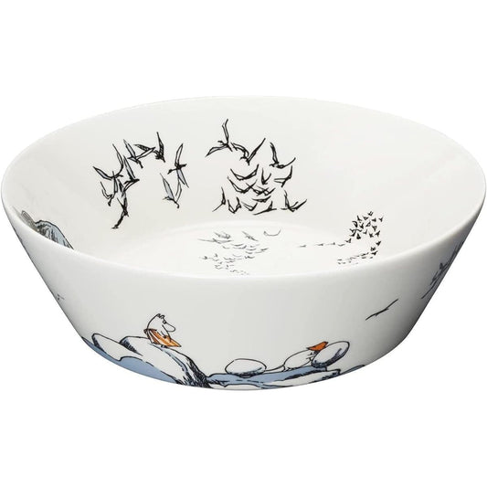 [Regular Imported Product] Arabia Moomin (Moomin by ARABIA) Serving Bowl Dish 23.5cm True to It's Origin 1024981
