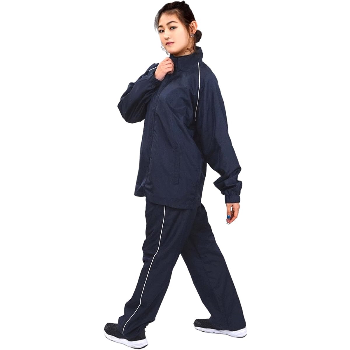 [Stayland] Men's Windbreaker Top and Bottom Set with Mesh Lining