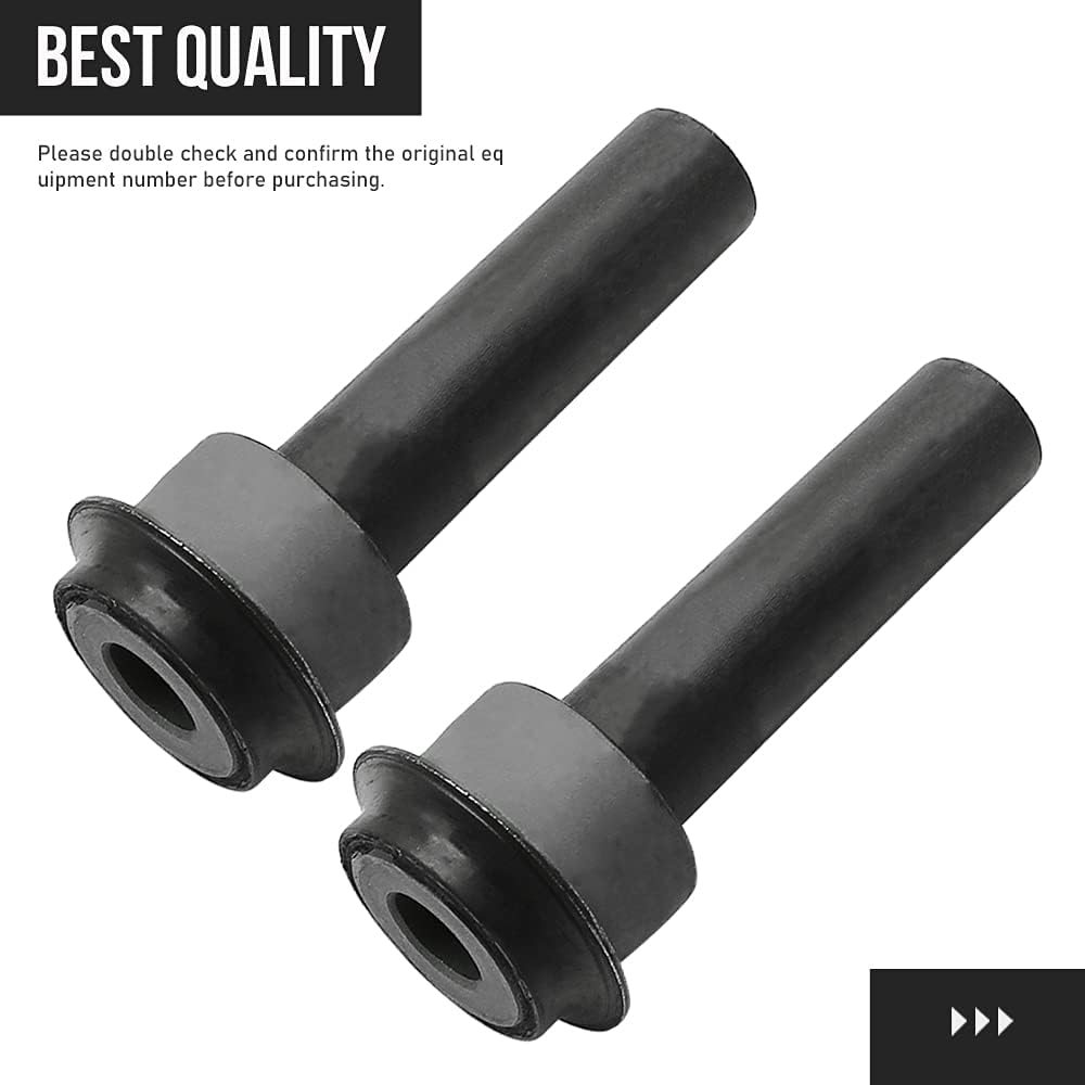 Body Bushing Engine Cradle Subframe Cross Member 08-15 Nissan Rogue Juke Leaf Extra Renault Coles Front Rear left and right (set of 4)