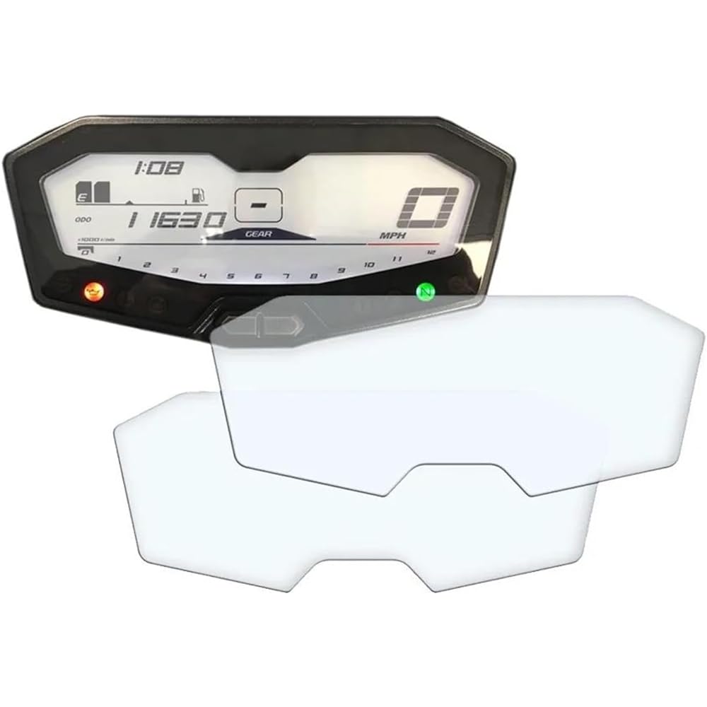 Fits for MT-07 MT07 FZ 07 FZ07 2013-2020 Speedometer Accessories Motorcycle Cluster Scratch Protection Film Screen Protector Instrument